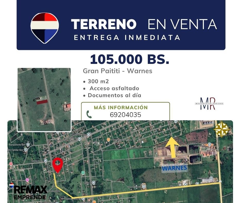 Terreno Gran Paititi